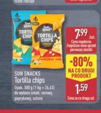 Tortilla chips Sun Snacks