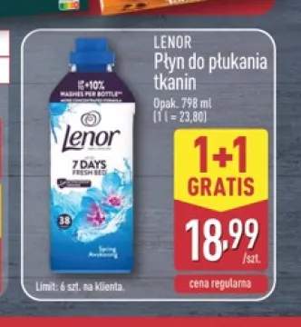 Płyn do płukania tkanin Lenor