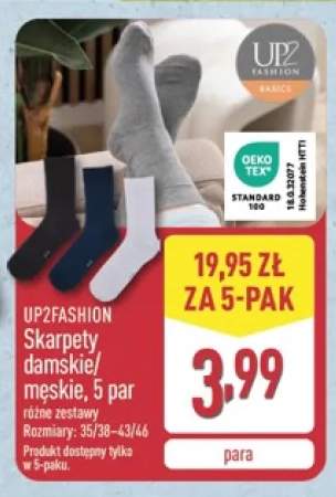 Skarpety męskie 5-pak UP2FASHION +1 wariant