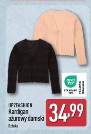 Kardigan ażurowy damski UP2FASHION