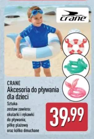 Akcesoria do pływania dla dzieci CRANE