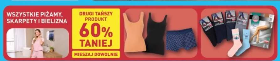 Piżamy, skarpety i bielizna