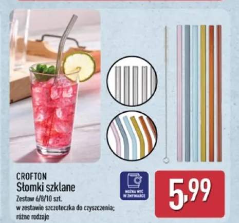 Słomki szklane Crofton