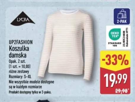 Koszulka damska UP2FASHION 2-pak