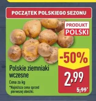 Ziemniaki wczesne polskie