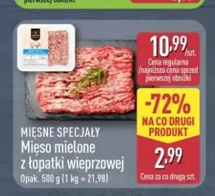 Mięso mielone z łopatki wieprzowej Mięsne Specjały