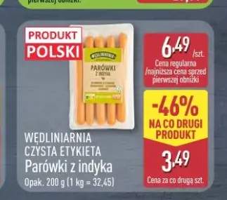 Parówki z indyka Wędliniarnia Czysta Etykieta