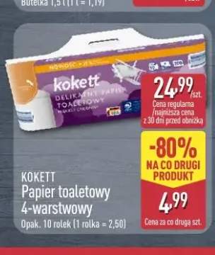 Papier toaletowy 4-warstwowy Kokett