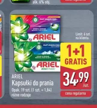 Kapsułki do prania Ariel Allin1 Pods