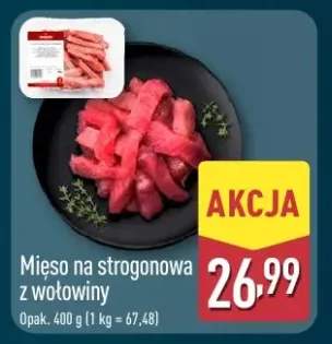 Mięso na strogonowa z wołowiny Mięsne Specjały