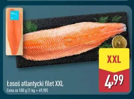 Łosoś atlantycki filet XXL Almare