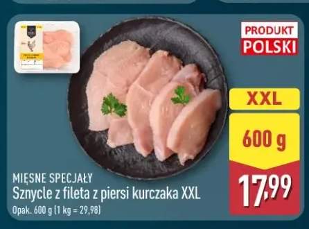 Sznycle z fileta z piersi kurczaka XXL Mięsne Specjały