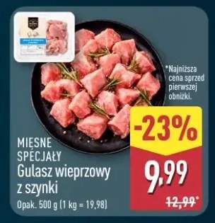 Gulasz wieprzowy z szynki Mięsne Specjały