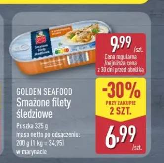 Smażone filety śledziowe w marynacie Golden Seafood