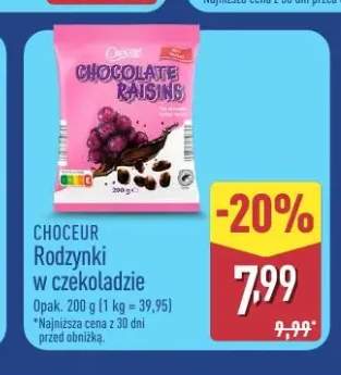 Rodzynki w czekoladzie Choceur