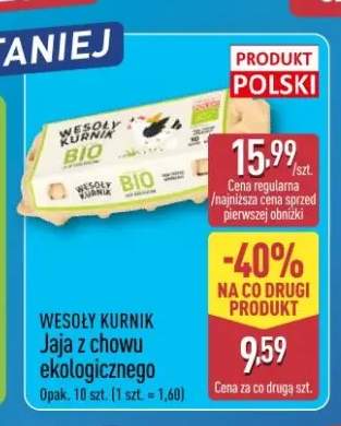 Jaja z chowu ekologicznego WESOŁY KURNIK