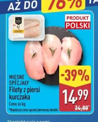 Filety z piersi kurczaka MIĘSNE SPECJAŁY