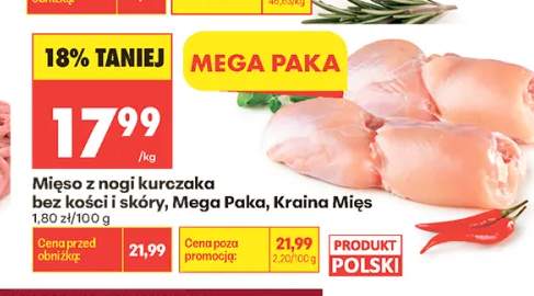 mięso z uda kurczaka