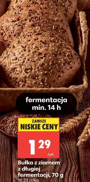bułka z ziarnami
