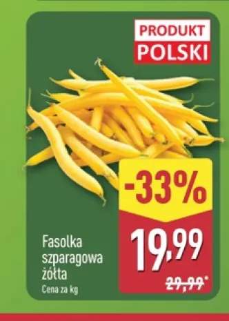 Fasolka szparagowa żółta polska