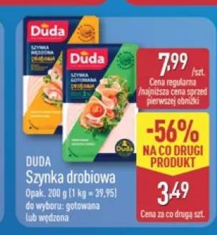 Szynka drobiowa wędzona Duda +1 wariant