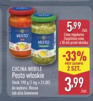 Pesto włoskie Rosso Cucina Nobile +1 wariant