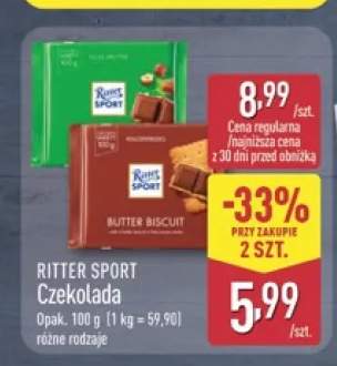 Czekolada Ritter Sport Nuss-Splitter +1 wariant