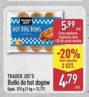 Bułki do hot dogów Trader Joe's
