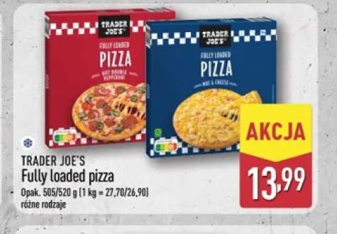 Pizza mrożona Fully Loaded Hot Double Pepperoni Trader Joe's +1 wariant