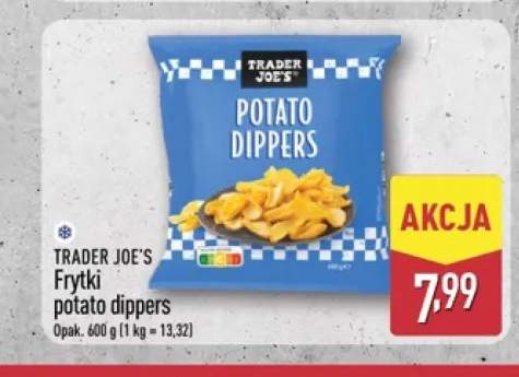 Frytki mrożone potato dippers Trader Joe's
