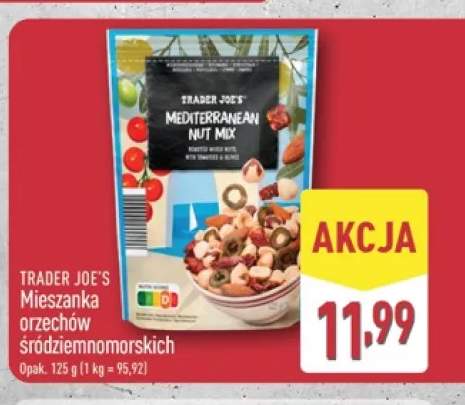 Mieszanka orzechów śródziemnomorskich Trader Joe's