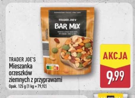 Mieszanka orzeszków ziemnych z przyprawami Trader Joe's