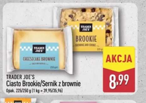 Sernik z brownie Trader Joe's +1 wariant