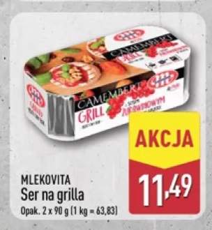 Ser na grilla Camembert z sosem żurawinowym Mlekovita +1 wariant