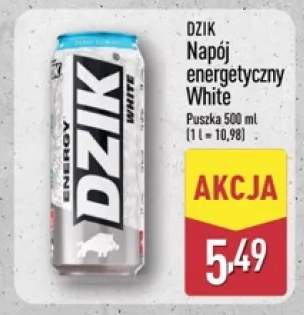 Napój energetyczny Dzik White