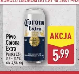 Piwo Corona Extra