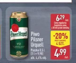 Piwo Pilsner Urquell