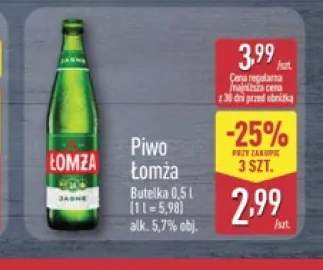Piwo Łomża Jasne
