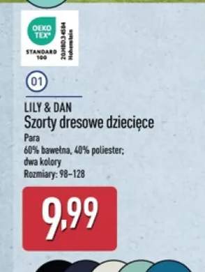 Szorty dresowe dziecięce Lily & Dan