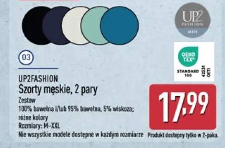Szorty męskie Up2fashion 2-pak