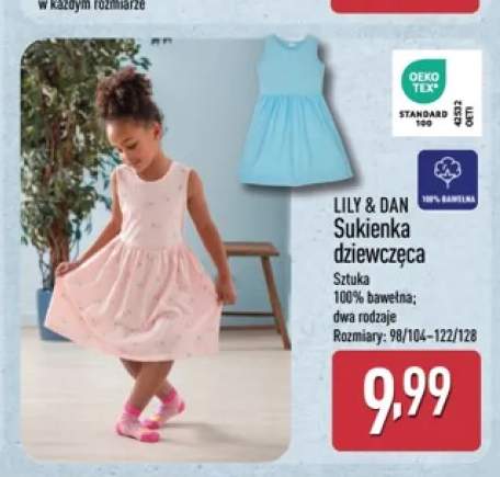 Sukienka dziewczęca Lily & Dan
