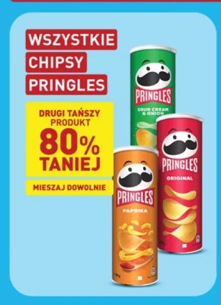 Chipsy Pringles +3 warianty