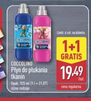 Płyn do płukania tkanin Coccolino Perfume & Care Pink +1 wariant