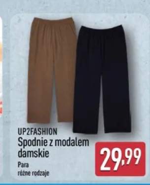 Spodnie z modalem damskie UP2FASHION