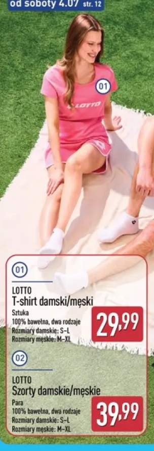 Szorty damskie Lotto