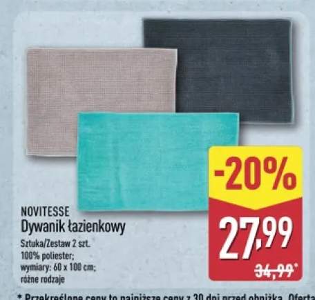 Dywanik łazienkowy Novitesse
