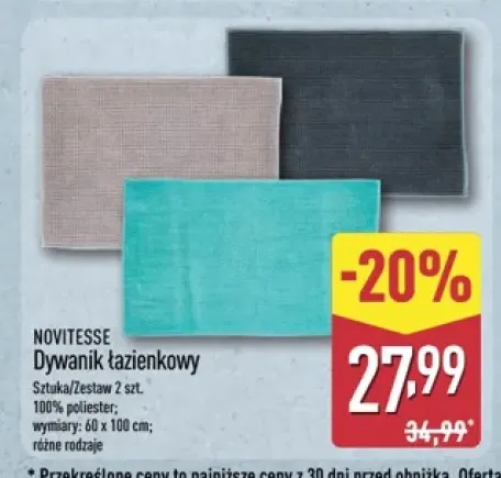 Dywanik łazienkowy Novitesse