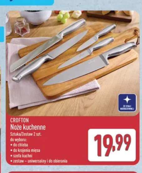 Nóż do chleba Crofton +3 warianty