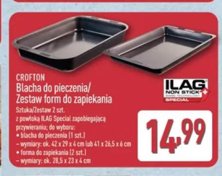 Blacha do pieczenia Crofton +1 wariant