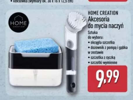 Szczotka okrągła do mycia naczyń Home Creation +3 warianty